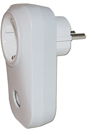 WLAN Smart Steckdose, Intelligente Plug, Kompatibel mit Alexa Echo/Google Home, Fernsteurung, Timer Funktion, Kein Hub Erforderlich, Unterstützt 2.4 GHz, 10A (1Pack)