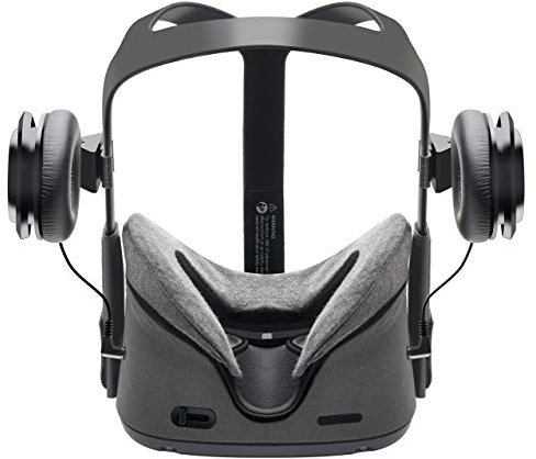 Stereo-VR-Kopfhörer nach Maß für Oculus Quest 1 Gen - On Ear Deep Bass 3D 360-Grad-Sound, Clip-Design entfernen