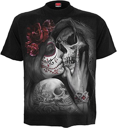 Spiral Dragon's Cry Männer T-Shirt schwarz Drachen, Gothic