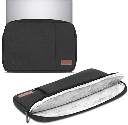 UC-Express Sleeve Hülle kompatibel mit Samsung Galaxy Book / Book2 Pro 360 13,3 Zoll Tasche Notebook Schutzhülle Universal Case Cover, Farbe:Schwarz