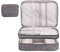 Travel Cable Organizer Bag, Portable Small Gadget Bag Cable Pouch, Waterproof Electronics Accessories Tidy Bag for Charger, Adapter, Power Bank, Hard Disk(Gray)