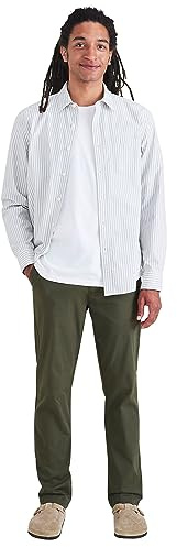 Dockers Herren Smart 360 Flex Chino Slim Hose, Dockers Olive, 31W / 32L