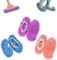 3 Pares de Zapatos de Limpieza de Pisos multifunción de Fibra de Chenilla trapeador Zapatos para Limpiar el Polvo de la casa, 3 Colores