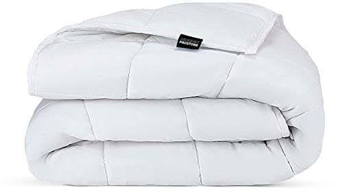 Nordic ProStore Gewichtsdecke Erwachsene - 150x200 cm, 7kg - Schwere Decke mit Glasperlen, Baumwolle, Oeko-TEX® 100 Standard - Atmungsaktiv, hypoallergen, inkl. Bezug-Schlaufen
