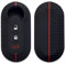 Cover copri chiave per Fiat Lancia guscio portachiavi a 3 tasti in silicone accessorio auto compatibile con Fiat 500, Panda, Punto, Bravo e Lancia Ypsilon, Delta. Custodia Chiave per Auto.