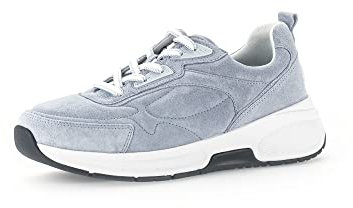 Gabor Damen Low-Top Sneaker, Frauen Halbschuhe,Wechselfußbett,straßenschuhe,Strassenschuhe,Freizeitschuhe,Turnschuhe,Lagune,38.5 EU / 5.5 UK