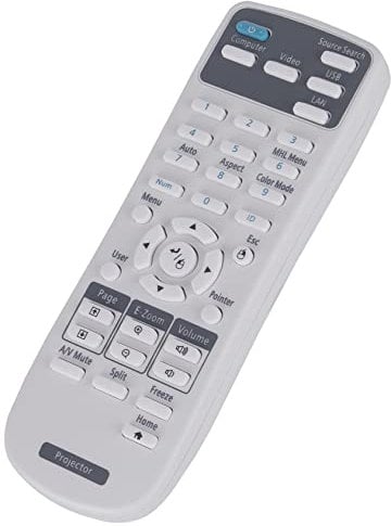 Remote Control Replacement Suit for Epson Projector EB-1780W EB-108 EB-109W EB-1795F EB-2040 EB-1781W EB-1785W EB-107 EB-2042 EB-2055 EB-2065 EB-2140W EB-2142W EB-2155W EB-2165W EB-2245U EB-2247U