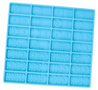 EXCEART Mold DIY Accessories Nutcracker Applique Homemade Soaps Green Leaf Wallpaper Silicone Soap DIY Silicone Mould Silicone Biscuit Resin Reverse Mould Domino Silica Gel Diced