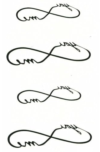 10 Images Tatouage Ephemere Temporaire Signe Infini