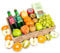 Delicious Fruit Hamper with Cheese – Fresh Gift Basket for Birthday, Get Well, Family, Thinking of You – Gourmet Food Box with Assorted Fruit, Cheese Board, Snacks – Unique Present Idea