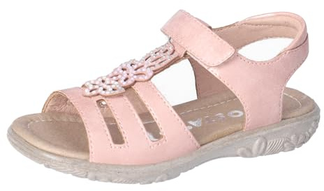 RICOSTA Mädchen Sandalen Celina, Kinder Sommerschuhe, Weite: Mittel, Freizeitschuhe, offene Schuhe, Strandschuhe, Rose (310), 29 EU