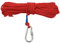 SANSHAN Fishing Magnet Rope 20 Meters, Nylon Rope Braided Rope Heavy Rope With Safe Lock,Diameter 6Mm Safe And