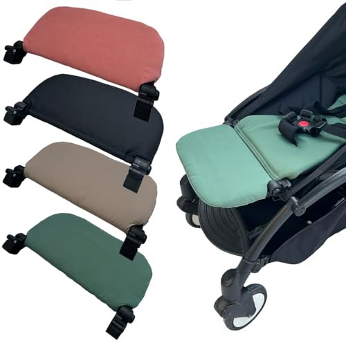 Brogtorl Accessoires pour poussette - Repose-jambes - Planche d'extension Compatible avec Babyzen YOYO - sans démontage - rallonge de 6,2 pouces, facile à fixer et à nettoyer (Vert)