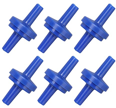 Yctze Rückflussventil 4MM, 10 Stück Einweg Rückschlagventile aus PP-Kunststoff mit Membrananschluss für die Luftzufuhr in Aquarien, Lebensmittel- und Getränkeindustrie sowie in Geräteindustrie