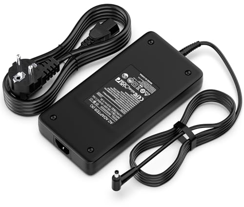 Etssembo 230W Cargador Portátil Compatible con ASUS ROG Zephyrus FX95G FX95D FX95DU FX86F GM501GS GX501 GX501V GX501VI GX501VS GX502 GA502DU GU502GU GX502GW GX502GV ADP-230GB B【6.0 * 3.7mm】