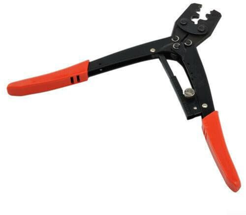 Pince à sertir 2 cosses de batterie de 25 à 16 mm, outil de coupe de fil à cliquet pour prise pour Anderson Outil de sertissage pour prise pour Anderson