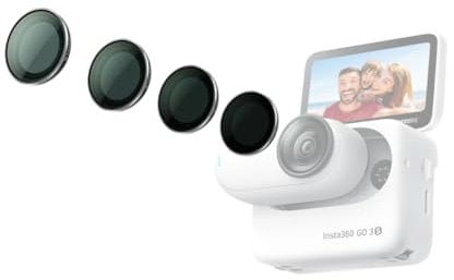 Insta360 Insta360 GO 3/GO 3S Schwenkbarer Ständer für Action-Kamera, 4K-Videoauflösung, Schwarz