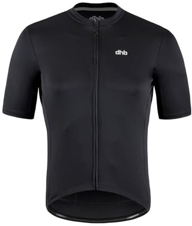 dhb Mens Blok Classic Short Sleeve Jersey Black XL