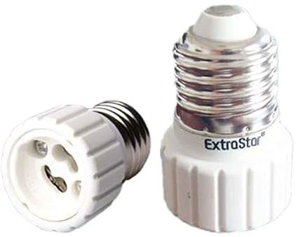 A2ZWORLD 2 pièces porte-lampes, adaptateurs et convertisseur, adaptateur E27 à GU10