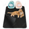 LINUMA® Katzenklo XXL Matte 90x76cm Schwarz, Katzenstreu Matte, Katzenmatte Katzenklo, Katzentoiletten & Zubehör, Katzenmatte, Matte Katzenklo, Katzenteppich, Katzenstreumatte, Mülleimer, Mat, Matter