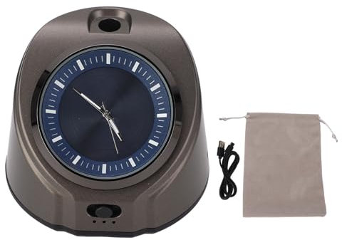Waterless Car Diffuser Essential Oil Battery Operated Clock Portable Air Freshener USB Cordless