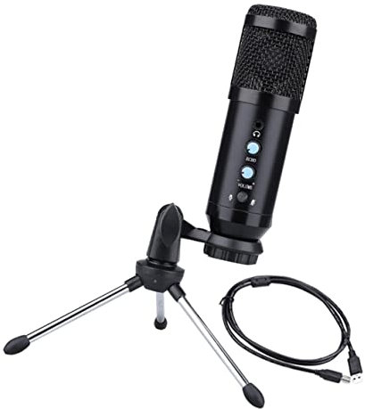 OSALADI Condenser Microphone for Gaming Condenser Mic for Podcasting Livestreaming Recording