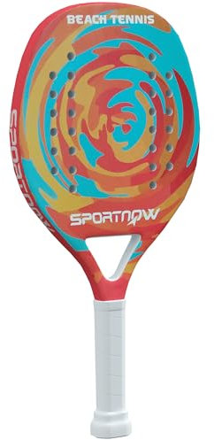 SPORTNOW Raquette de Pickleball en Fibre de Carbone avec Noyau en Mousse à mémoire de Forme EVA, Sac de Raquette et poignée antidérapante, Jaune