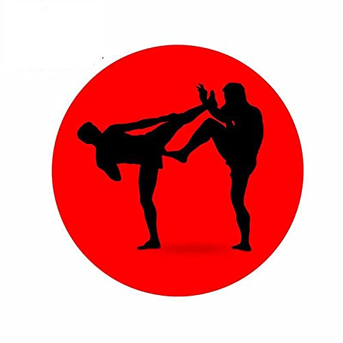 13 cm x 12,9 cm für Muay Thai Zeichen Auto Aufkleber Wasserdicht Custom Printing Dekoration Vinyl