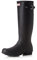 Hunter Original Tall, Stivali Di Gomma Donna, Nero (0BLK), 39 EU