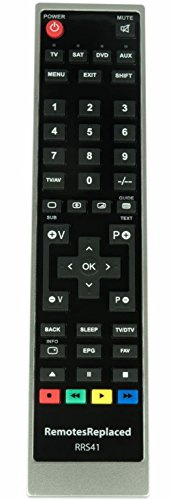 RemotesReplaced Mando a distancia compatible para DVD LG DVX172