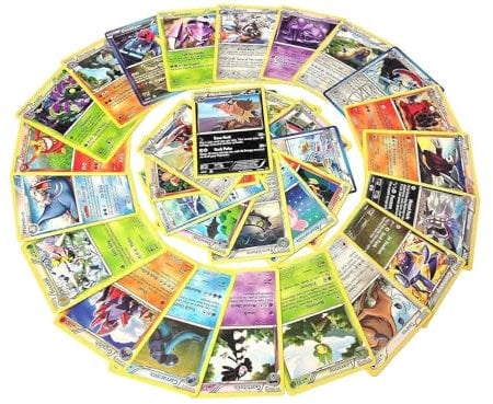 25 Rare Pokemon Cards with 100 HP or Higher (Assorted Lot with No Duplicates)