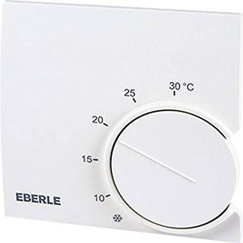 EBERLE CE6296 RTR 9721 Raumtemperaturregler, Transparent, Weiß