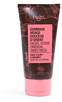 Najel Organic Facial Scrub Oriental Sweetness Olive Oil Clay 2.5 fl.oz/75ml
