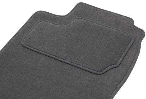 Tapis C4 Cactus, 2 Avants + 1 arriere + 1 coffre GRIS, du 06.14 au à ce jour sur mesure. Gamme Tapis ETILE