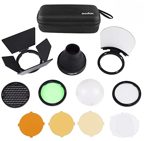 GODOX AK-R1 Zubehör-Kit für GODOX H200R Ringblitzkopf, AD100PRO, AD200, AD200Pro, V1, V1 Pro, Rundkopfblitzzubehör, einfach zu bedienen