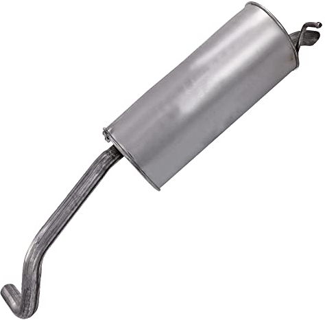 BESTPRICE 1x Endschalldämpfer Kompatibel mit SEAT IBIZA III (6L1), IBIZA IV (6J5, 6P1), IBIZA IV SC (6J1, 6P5), SKODA FABIA 1 (6Y2), FABIA 1 Stufenheck (6Y3), FABIA 2 (542), VW POLO (9N_, 9A_)