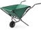 Virsus Carriola Pieghevole capacità 70 Litri 45 kg, Carrello da giardino struttura acciaio, sacca in tessuto, ruota diametro 20cm, ideale per il trasporto di legno, rifiuti da giardino, foglie - (F)