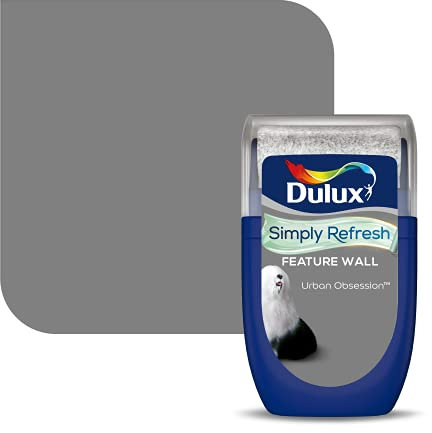 Dulux Simply Refresh Feature Wall Matt Emulsion Paint - Urban Obsession - 30ML Tester 5569256