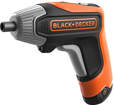 BLACK+DECKER Cordless Rapid Screwdriver with Bits and Storage Case 3.6V