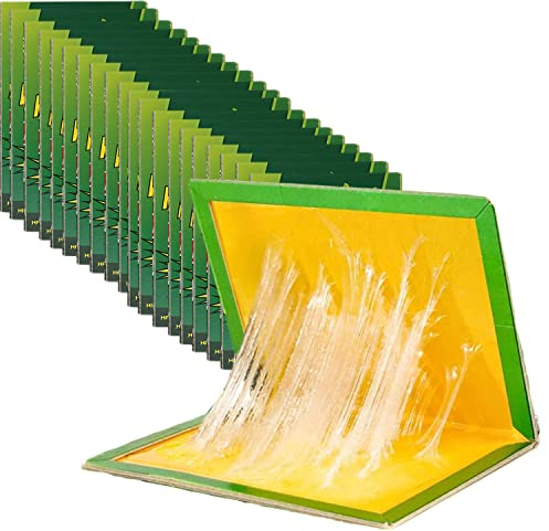 Klebefalle Heimchenfalle,20 Stück Klebefallen,Kakerlakenfallen,Schabenfalle,für Ungeziefer,Gegen Kakerlaken,Heimchen,Schaben.