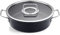 Fissler Adamant/Aluminium-Bräter (Ø 28 cm, 4,3L) Bratentopf-beschichtet mit Glas-Deckel, antihaftend - Induktion