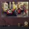 Tableau d'art mural affiche de voiture vintage Ferraris classique course F1 voiture de course illustration impression toile peinture pour la décoration intérieure 40x80 cm (16x31 pouces) cadre interne