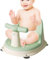 Meindin Baby Badewannensitz, Rutschfester Sitz für 6-18 Monate, Grün, 1 x Baby-Badesitz