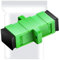 opteec® SC-APC/SC-APC - Acoplador/adaptador - Hembra/hembra - Para cables de fibra óptica - Simplex Monomodo - Garantía de 10 años (SC-APC/SC-APC)