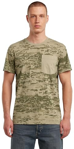 G-Star Herren Shadow Woven Camo Pocket R T T-Shirt