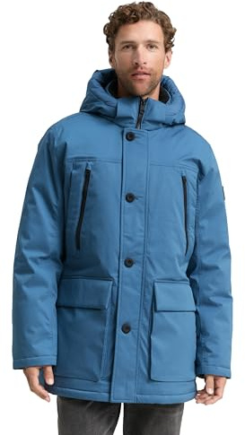 Tom Tailor Herren Arctic Parka mit Abnehmbarer Kapuze