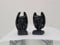 2.5 Inch Miniature Evil Gargoyles Resin Statue Figurines, Set of Two