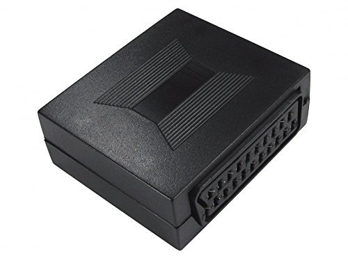 rhinocables SCART 21 Pin Presa femmina a femmina presa Adattatore per accoppiatore Unisci due cavi Scart insieme