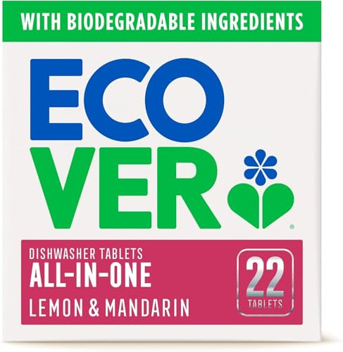 ECOVER All in One Dish Wash Tablets 25 tablets (PACK OF 3)