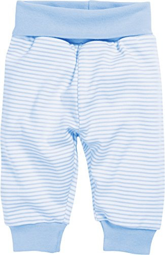 Playshoes Sweat-Hose Jogginghose Unisex Kinder, Bleu Ringel ,86